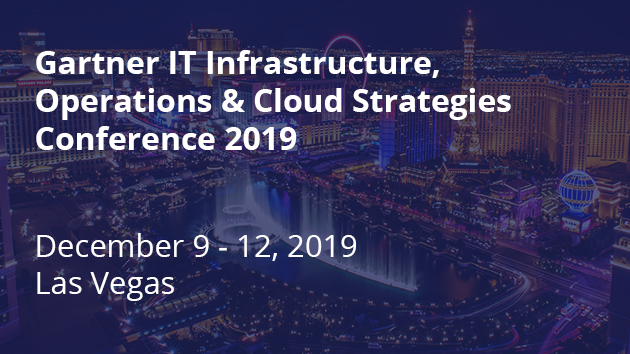 Press Release: VISUAL STORAGE INTELLIGENCE ANNOUNCES PARTICIPATION IN 2019 GARTNER IT INFRASTRUCTURE, OPERATIONS & CLOUD STRATEGIES CONFERENCE